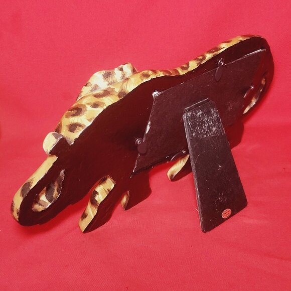 Decoupage Elephant Figurine Photo Picture Frame - Picture 4 of 11